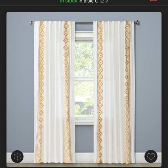 Opalhouse Accents Opal House Curtain Poshmark